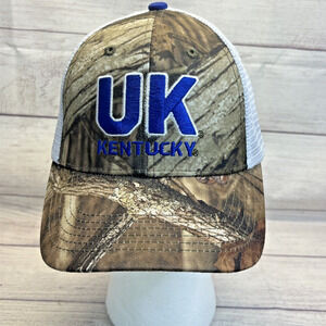 Captivating Headgear University Of Kentucky UK Wildcats Snapback Hat Cap Camo